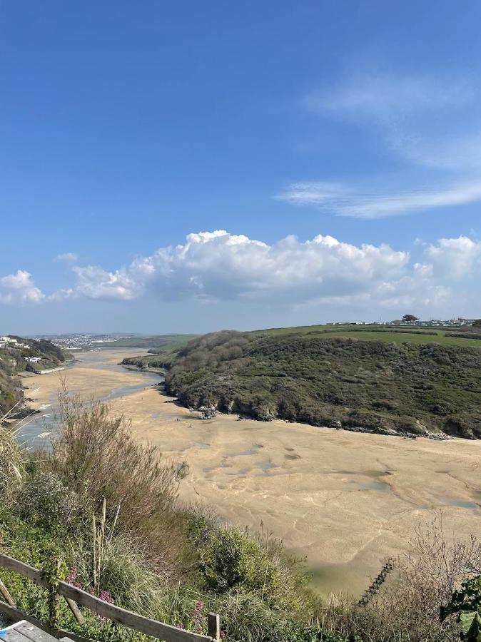 Chatsworth Riverscape: Gannel View Apartment Near Newquay Beaches Exterior photo